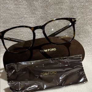 RX Tom Ford Tortoise Shell Glasses